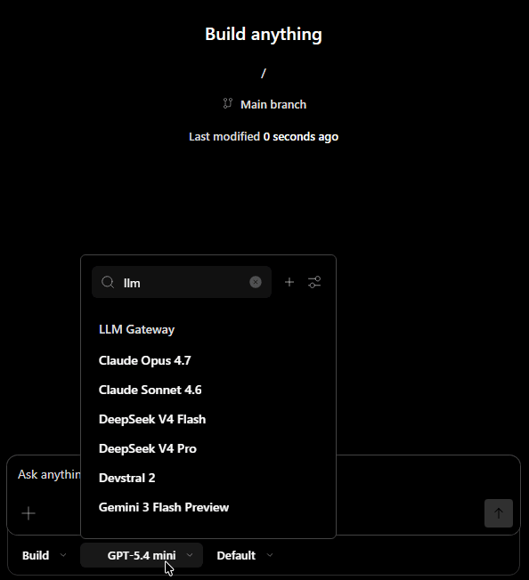 PassingRight model selection