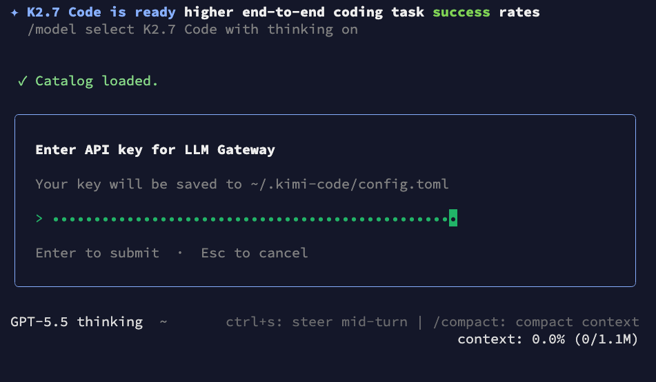 Entering PassingRight API Key