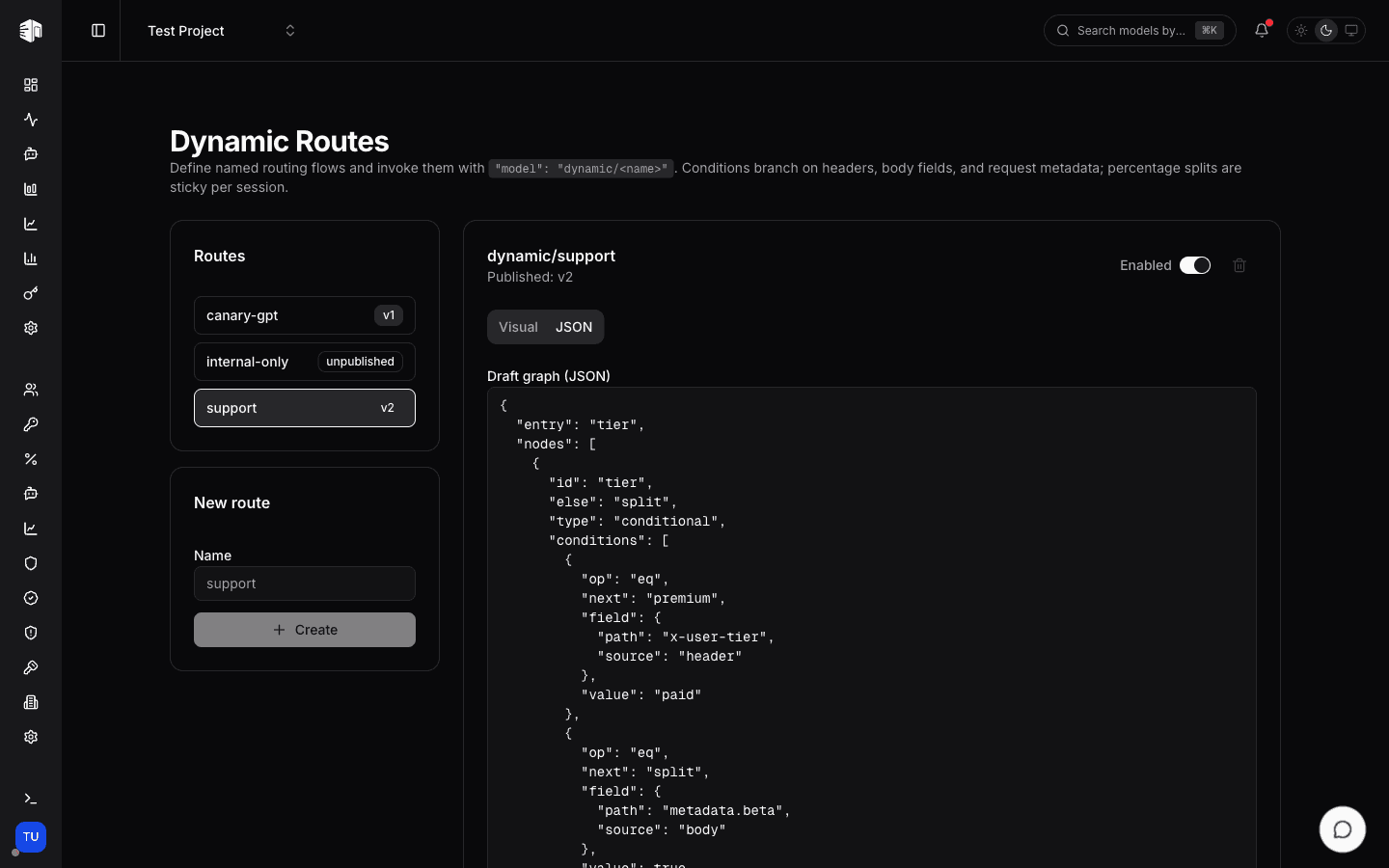 JSON editor